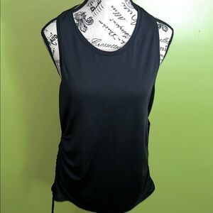 Avia Black Sleeveless Top Size 12-14